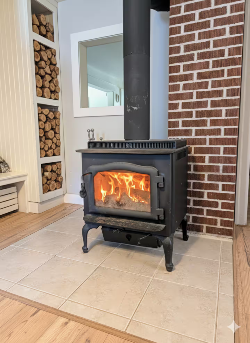 Wood burning stove