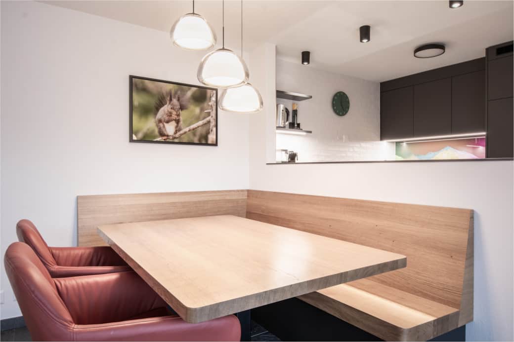 Essbereich mit Eckbank Essbereich mit Eckbank