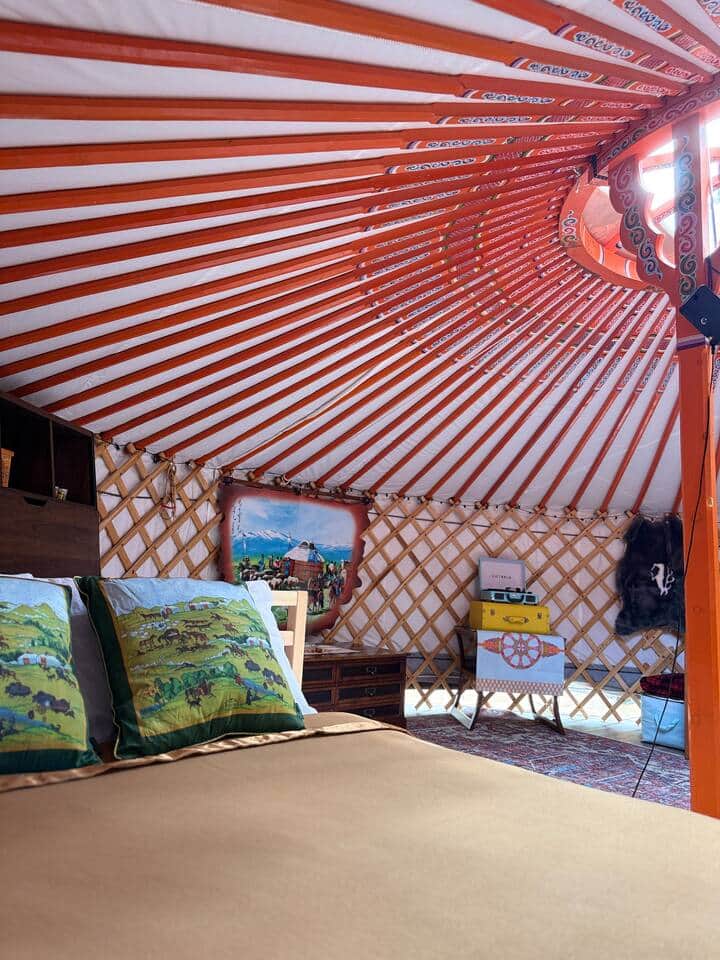 Authentic nomadic style decorations 