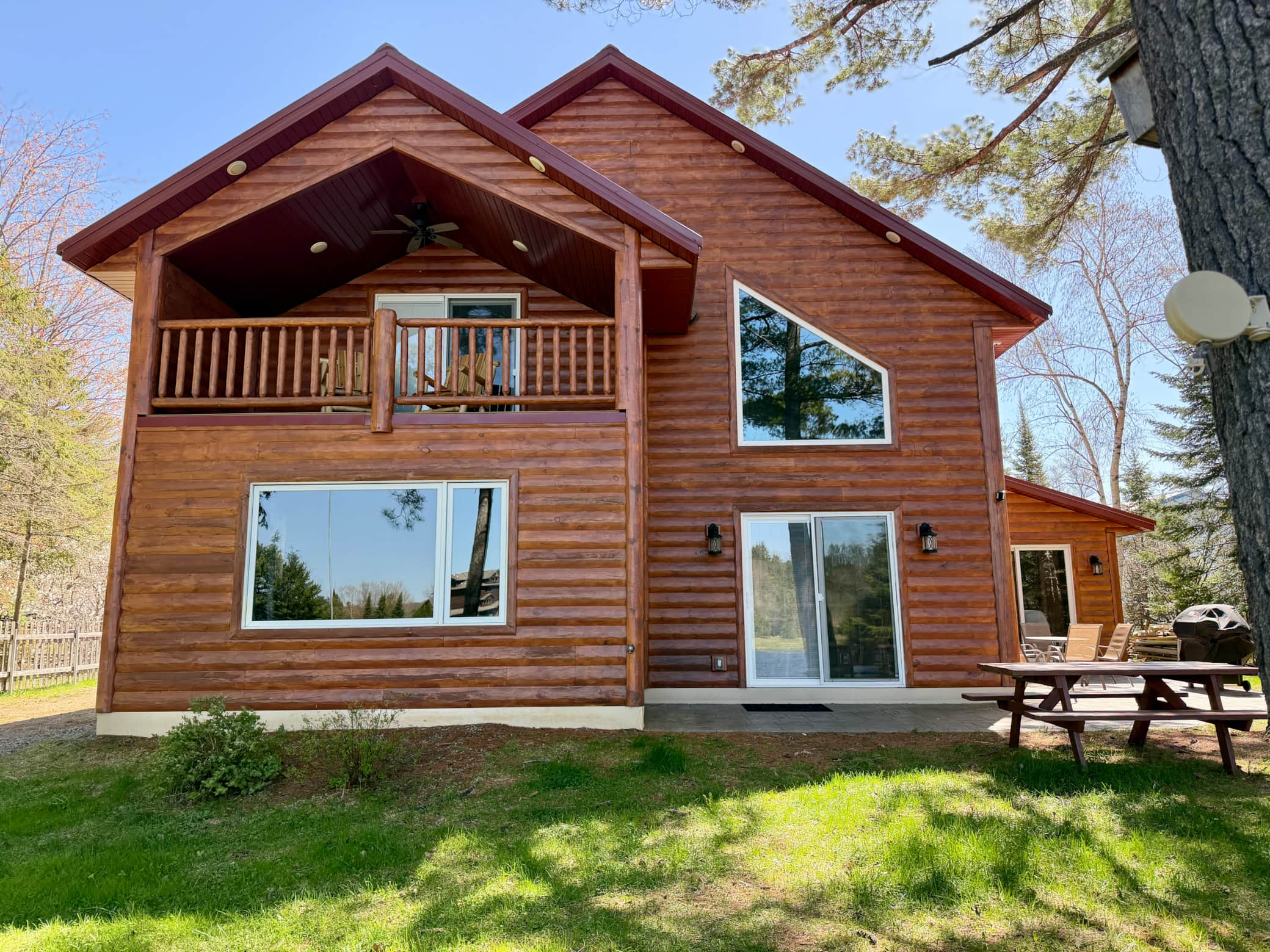 Voyageur Lake Retreat in Eagle River Wisconsin