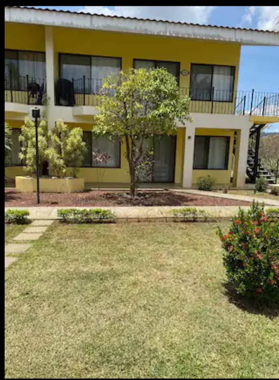 Private patio
