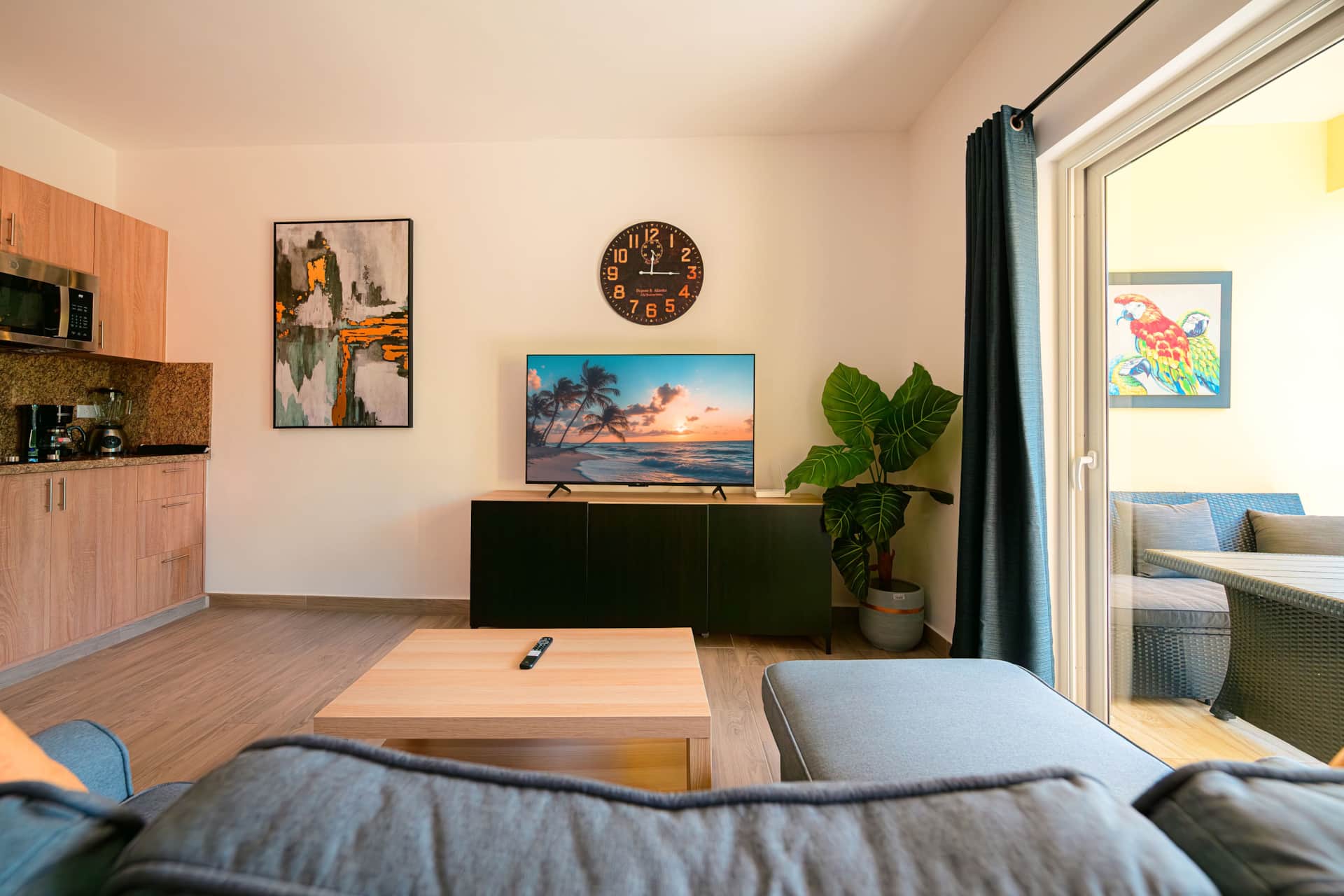 3-B2 • Sosúa • 10 minutos a pie de la playa y la ciudad • Aire acondicionado completo