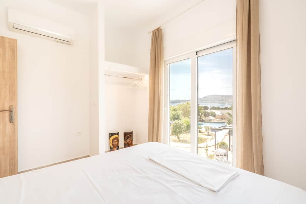 Bedroom balcony view