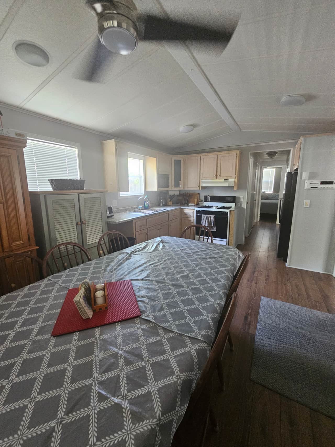 Dining and kitchen 