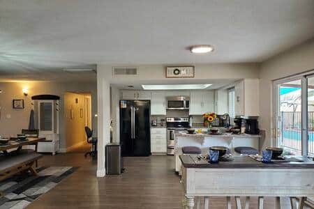 Open concept for everyone to make memories together!
