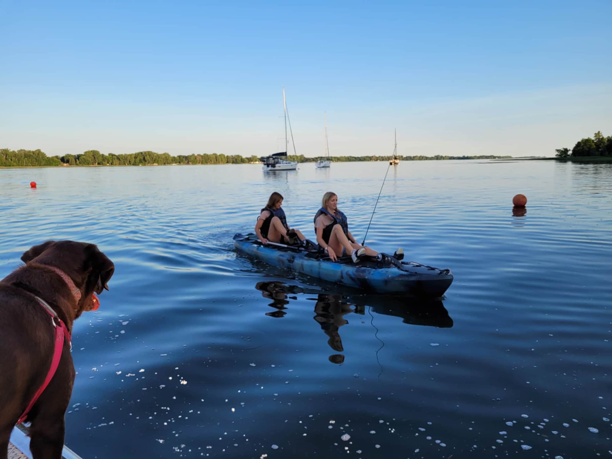 kayak tandem a pedale