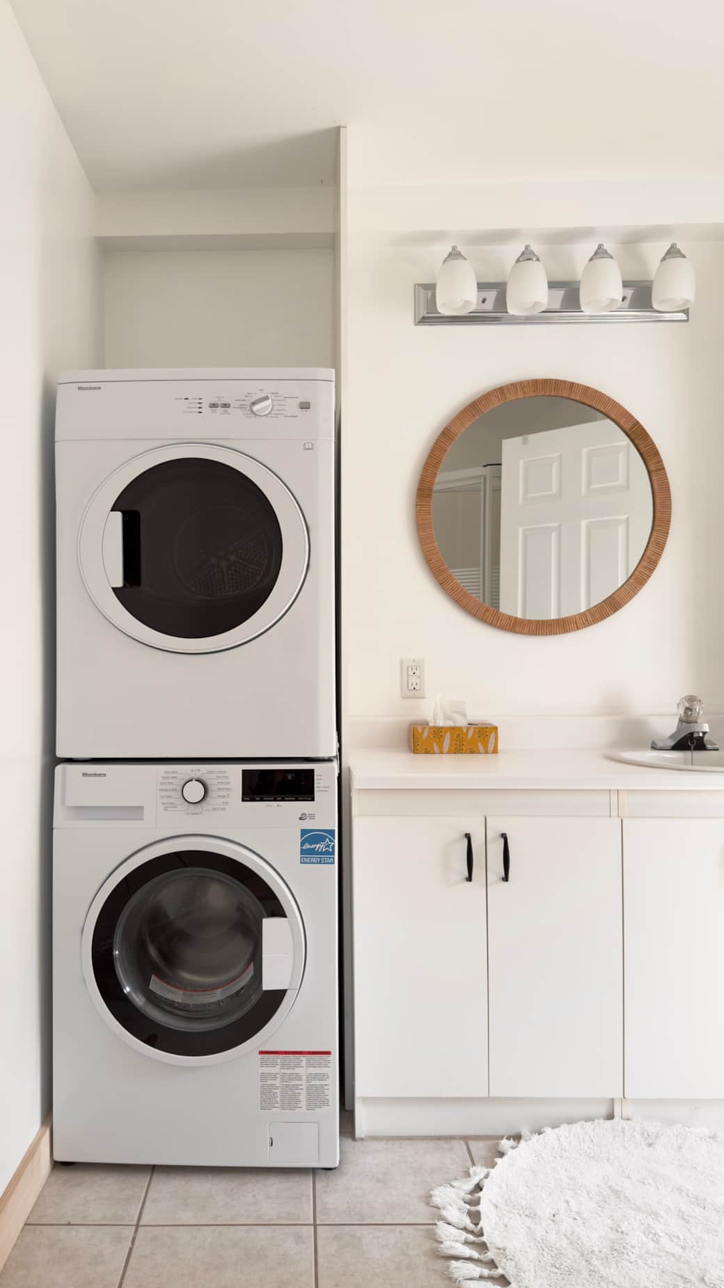 Bathroom + Laundry room