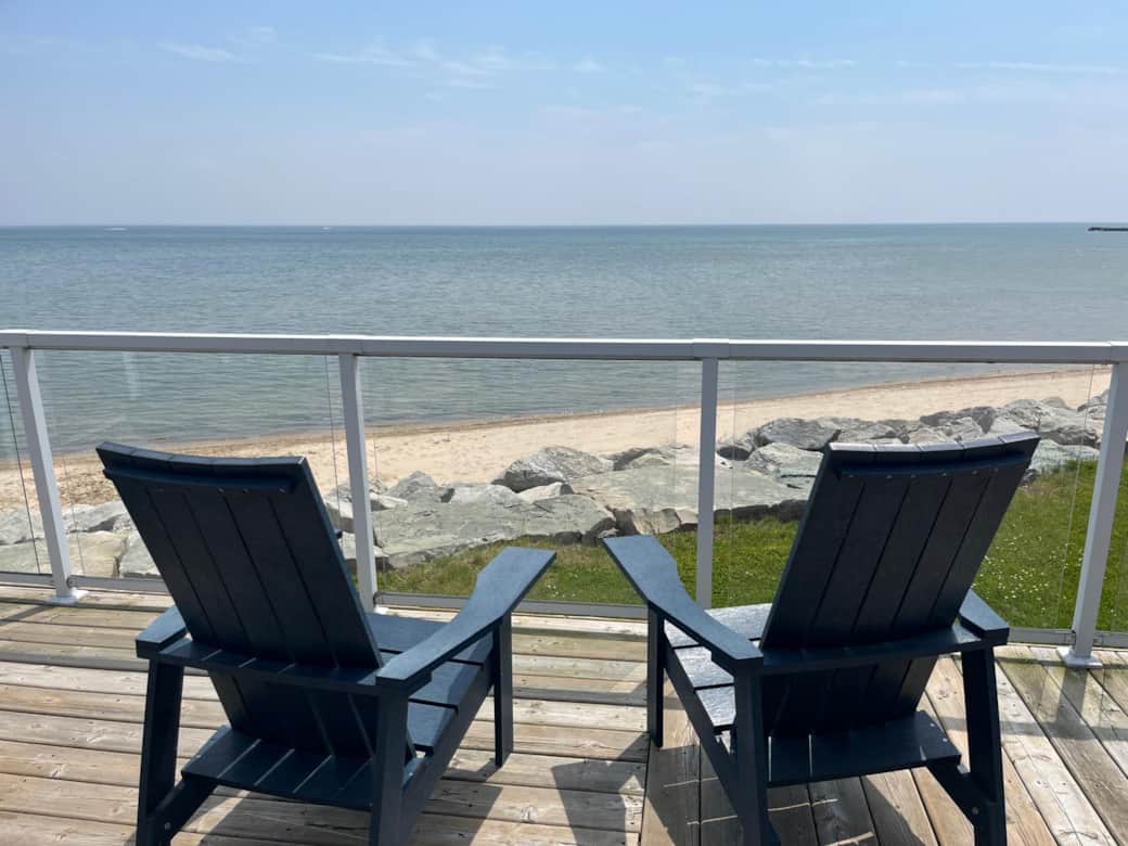 Lakeview from deck