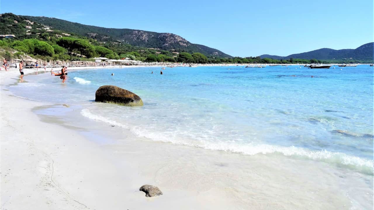La spiaggia di Palombaggia.