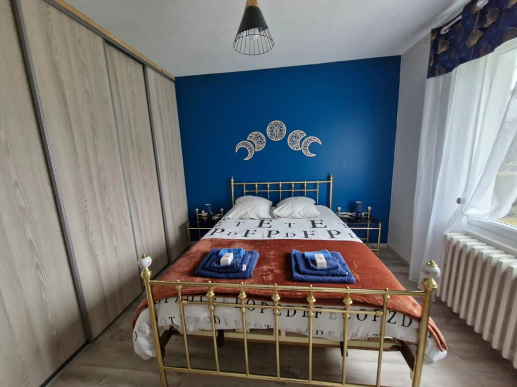 chambre bleu 