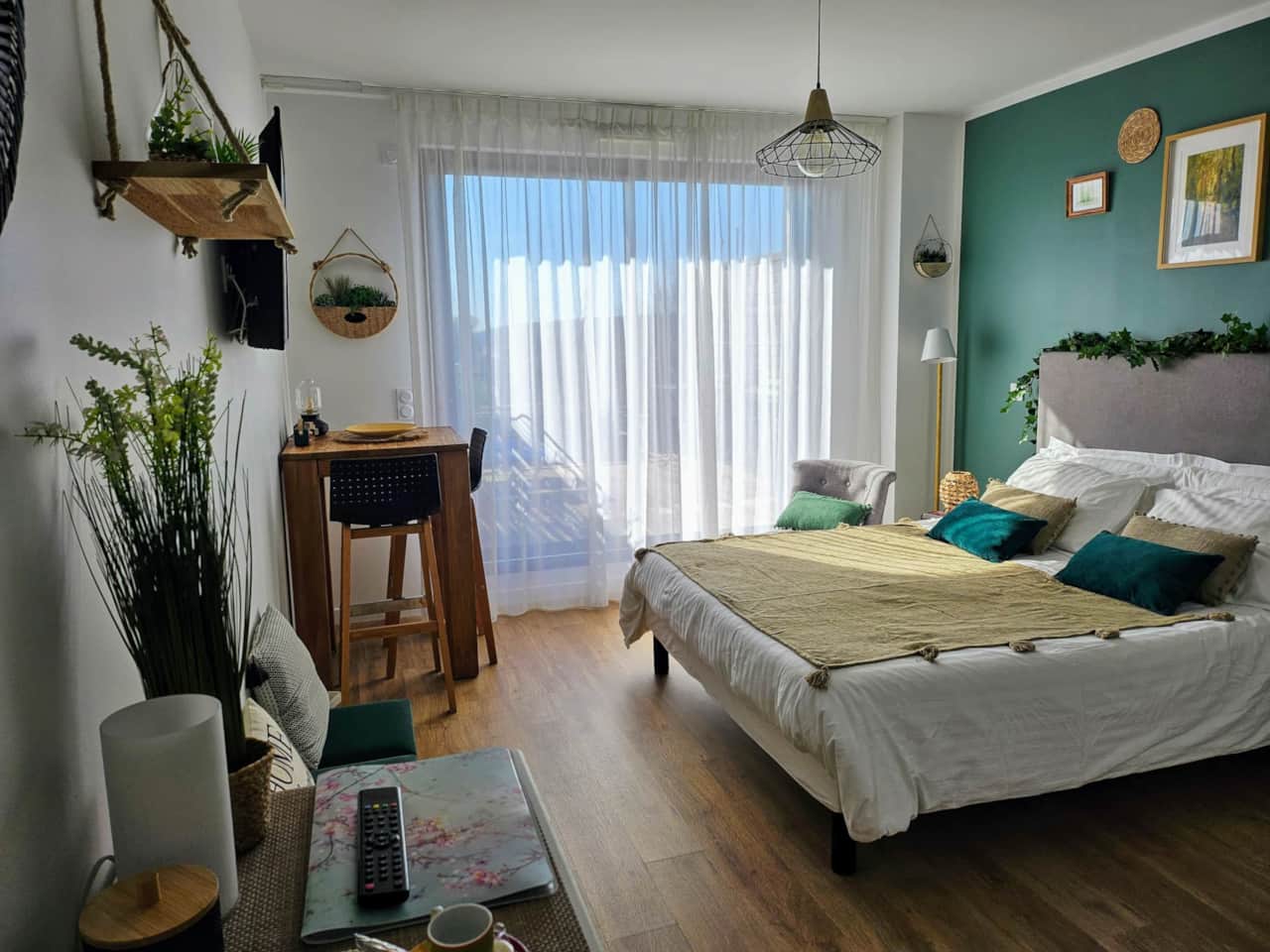 Vue du " tudio Vert"