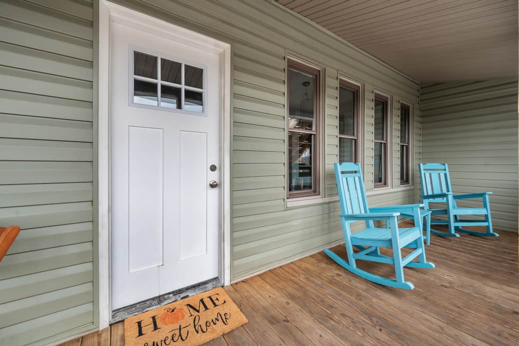 Back Deck overlooking Trails