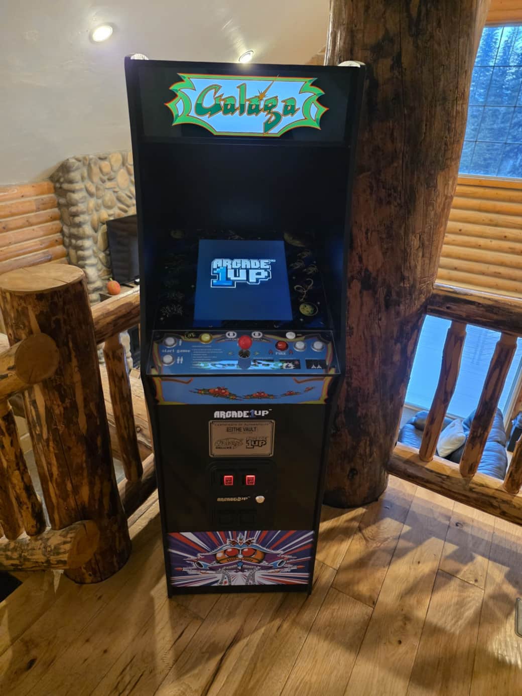 Galaga 1 up Arcade game for everyone to play. Can you beat the highest score? Galaga 1 up Arcade game for everyone to play. Can you beat the highest score?