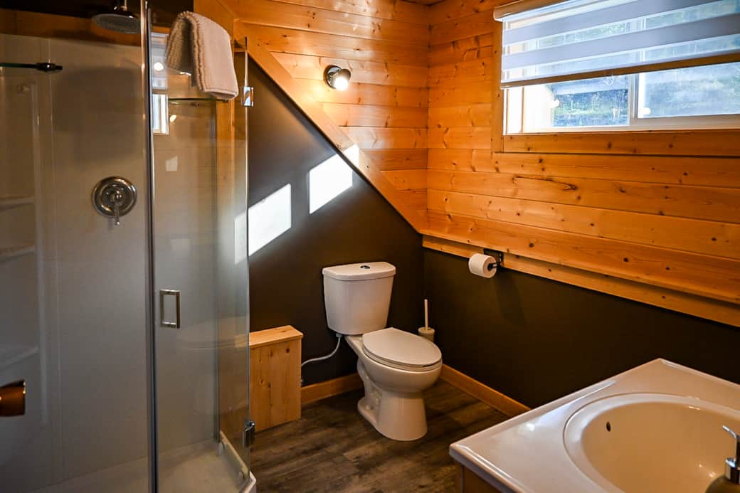 Swan - private bathroom