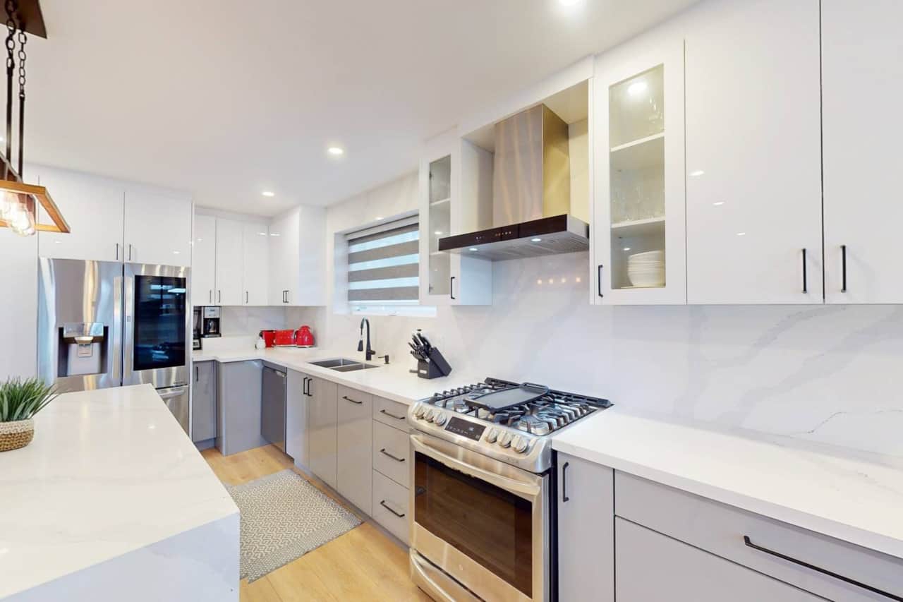 Main floor kitchen