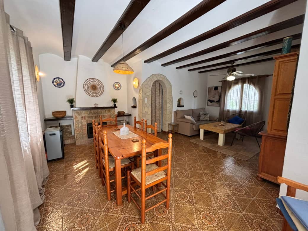 Casa Estrella Living Room Mountain Beach Dénia