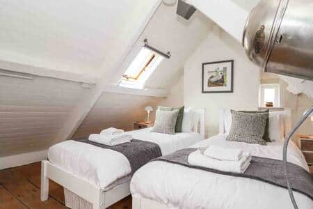 Attic bedroom