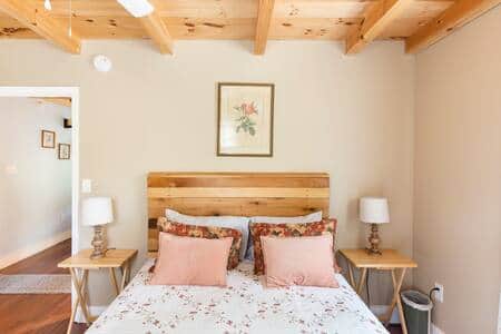 The master bedroom.