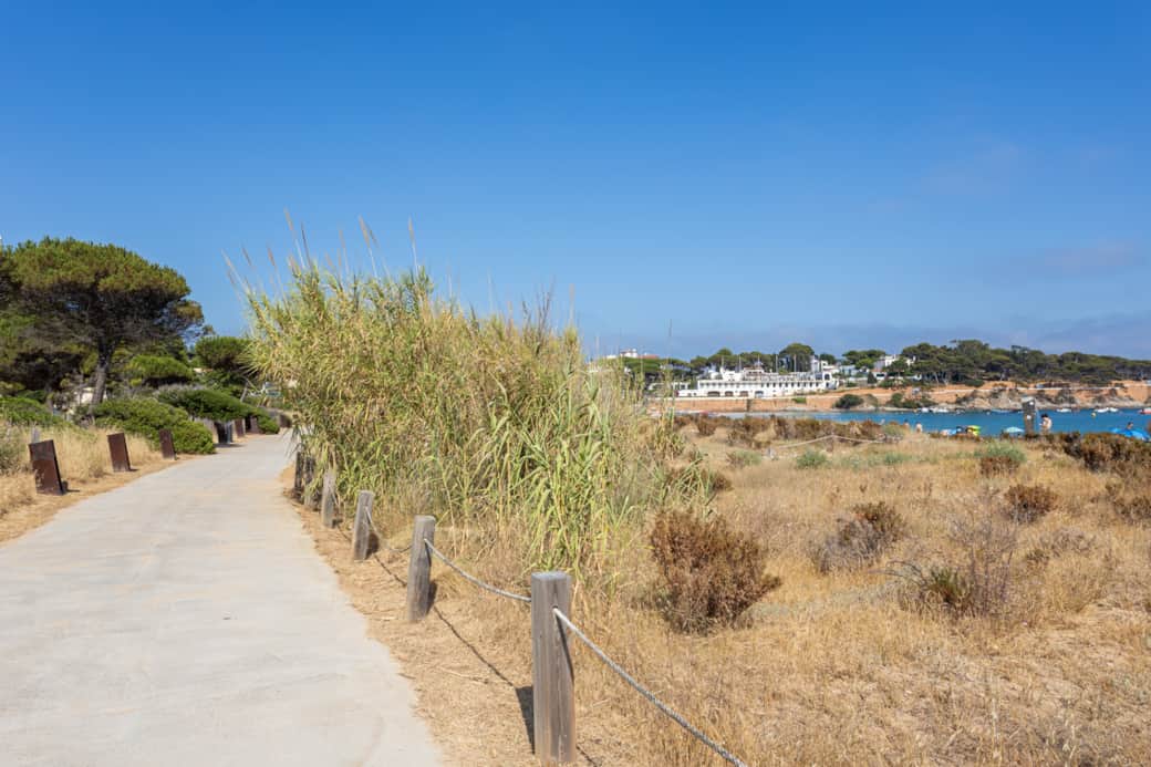 S'Agaró is a scenic village with beautiful beaches and architecture by Rafael Masó, ideal for summer