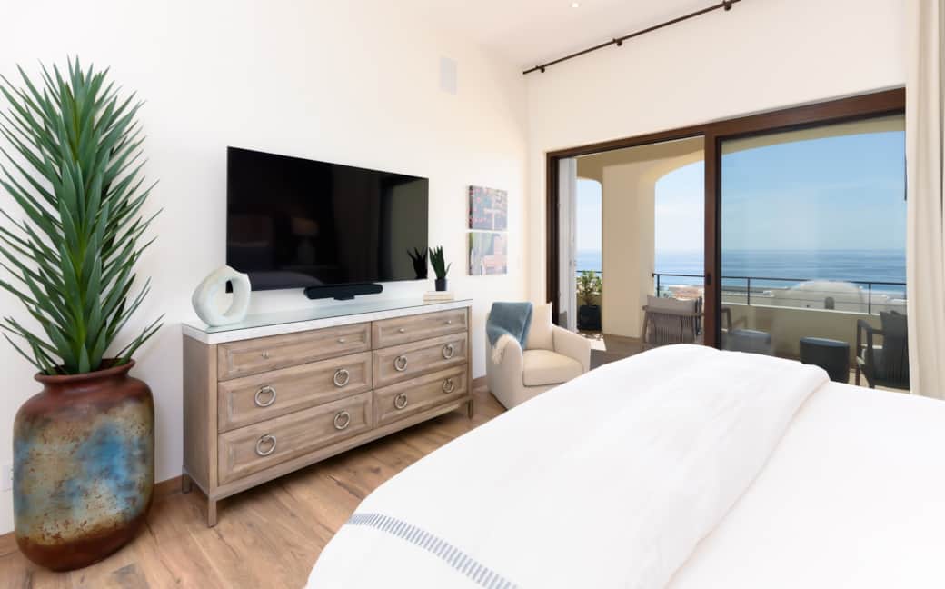 Primary Bedroom w/ 65" TV