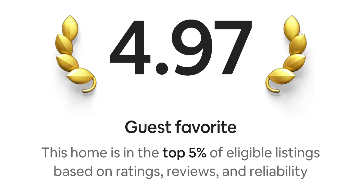 Guest Favorite and Top 5%