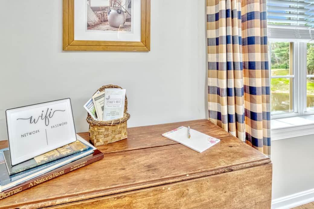 Dedicated workspace with a panoramic view!