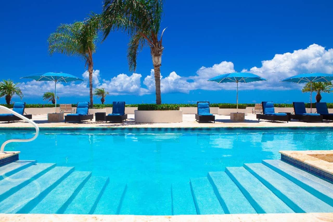 One of two resort pools for your use. One is heated and one is an adults only pool.