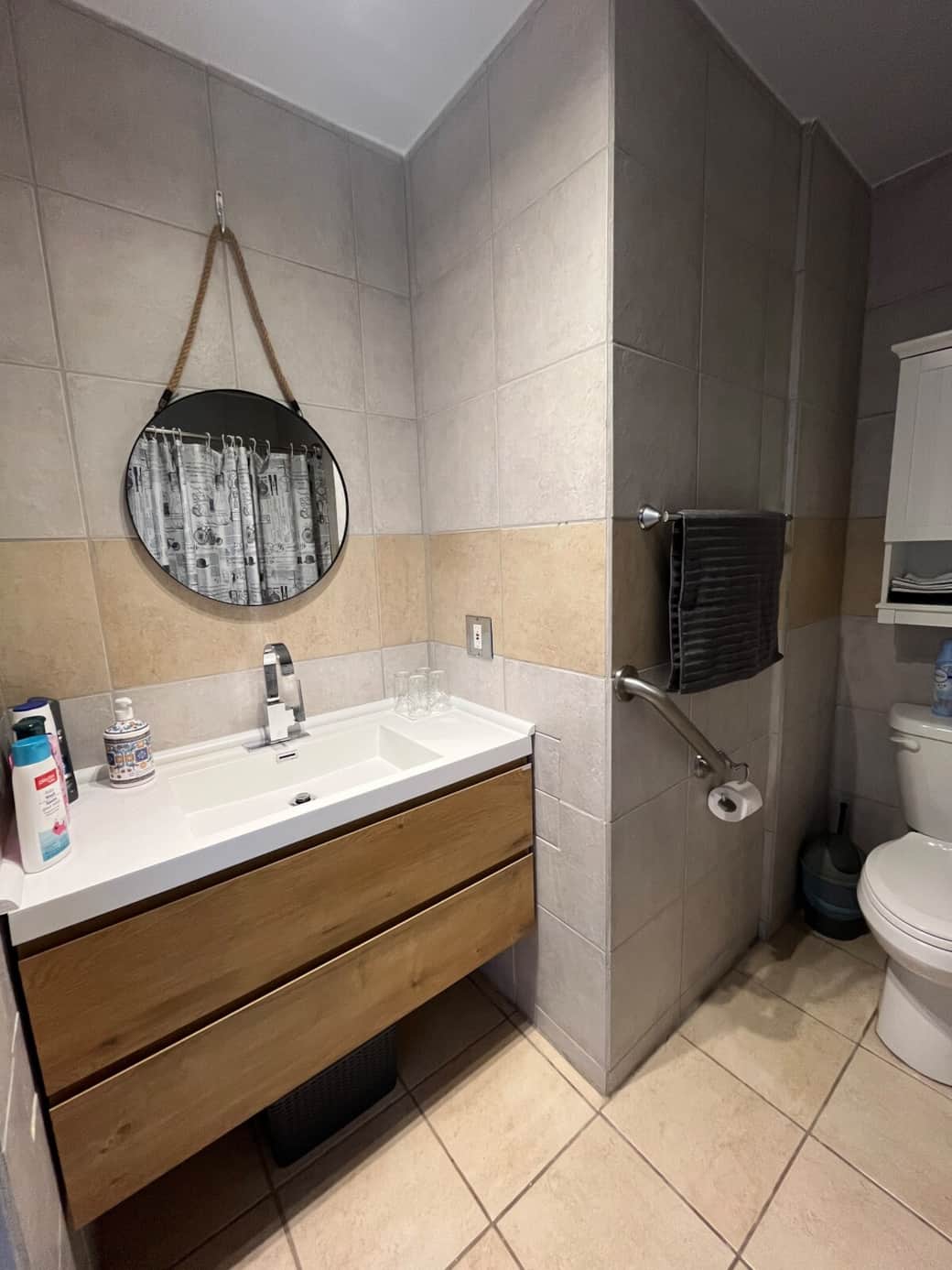 Salle de bain comptoir
