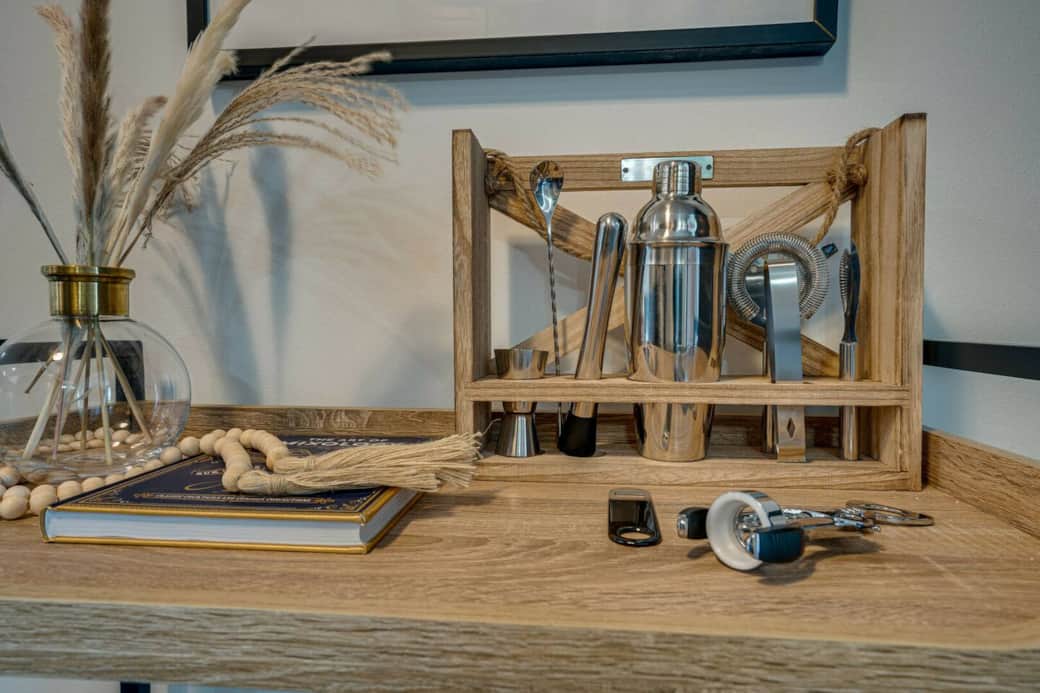 Mini bar station for your convenience!