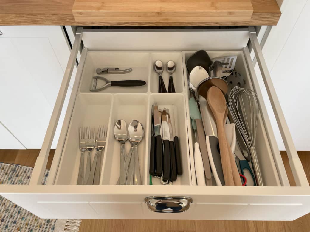 Cassetto posate cucina