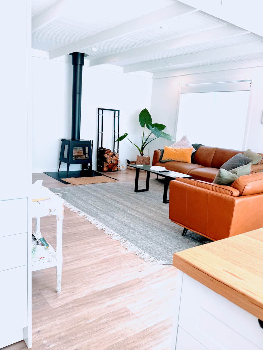 Lounge Leather Couches and Fireplace Lounge Leather Couches and Fireplace