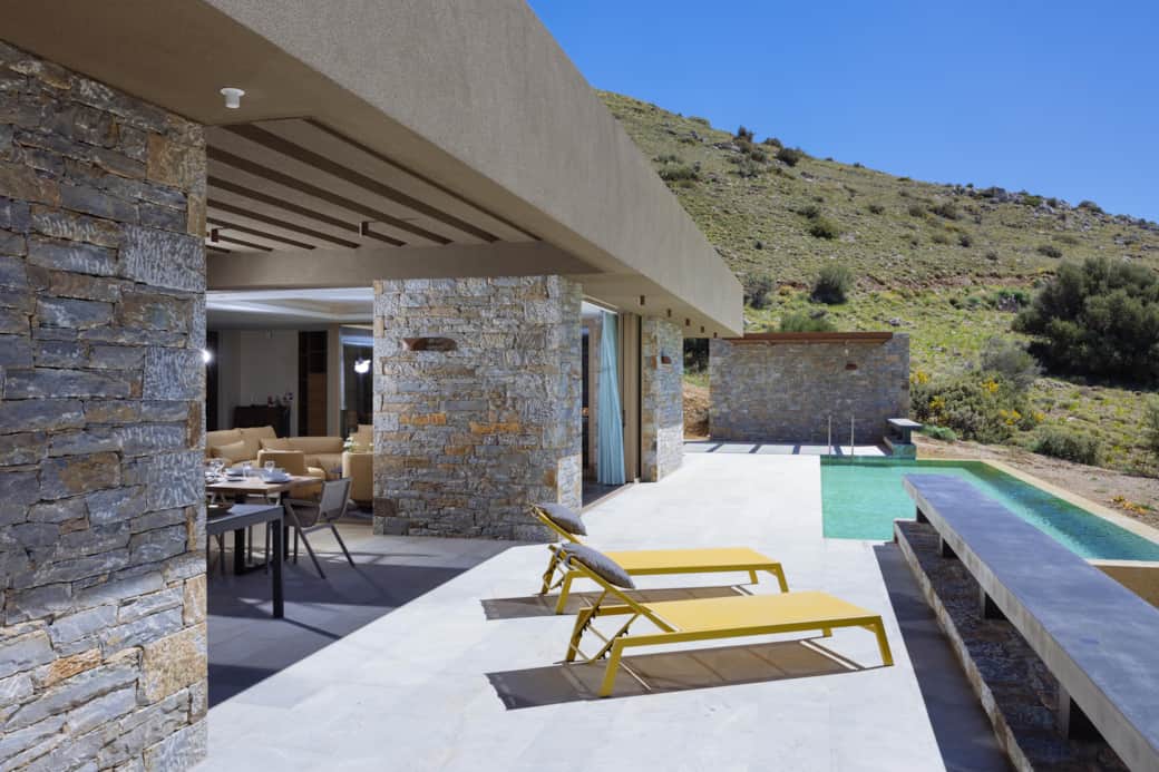 Outdoor Terrace and pool