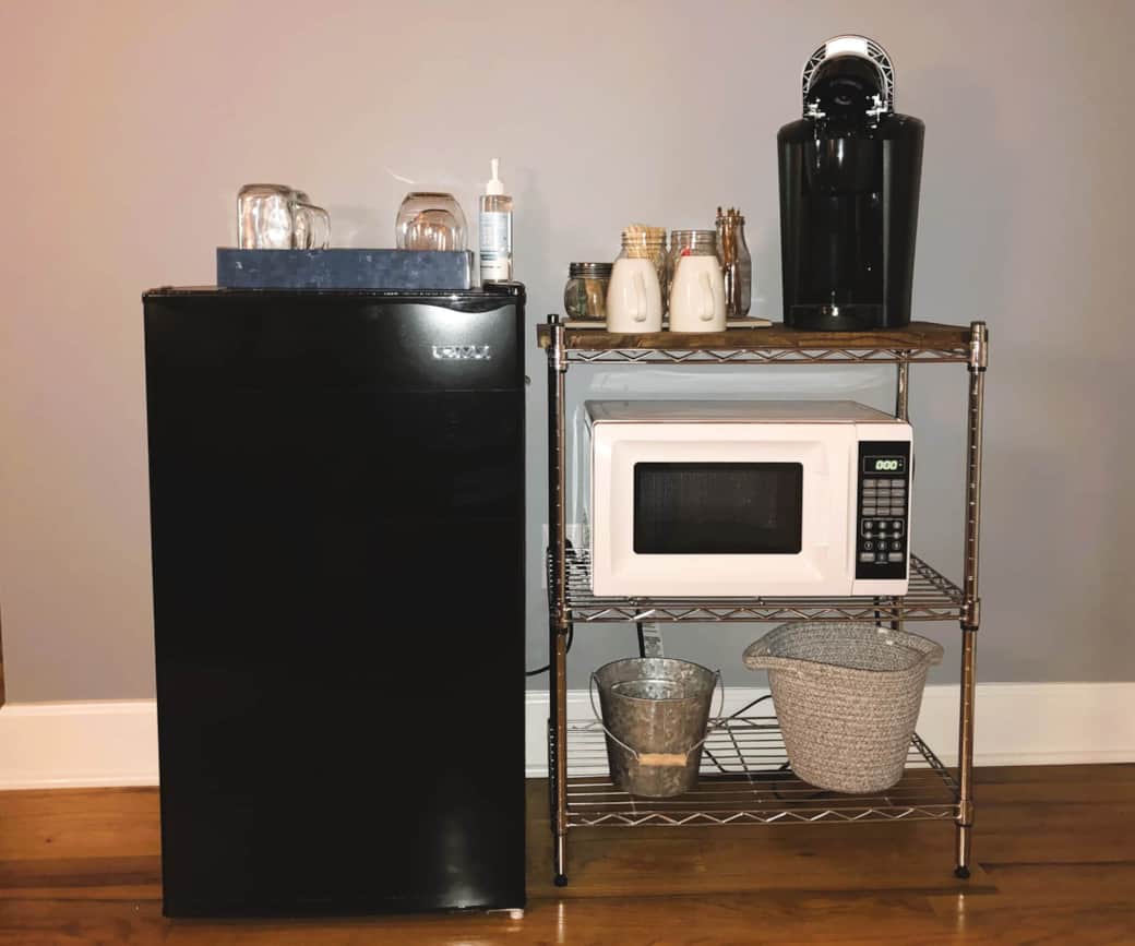 Amenities provided in each bedroom