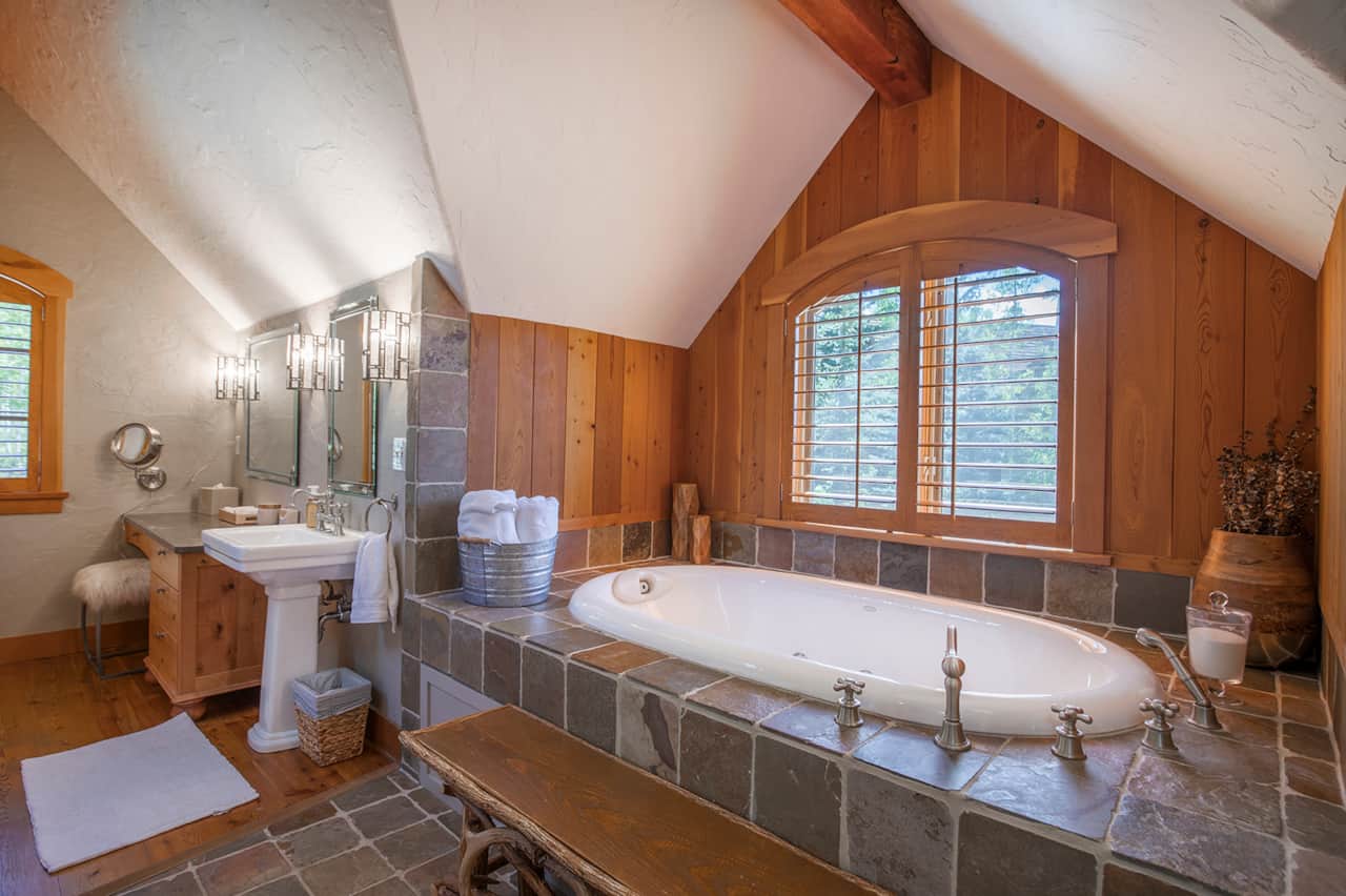 Master bathroom