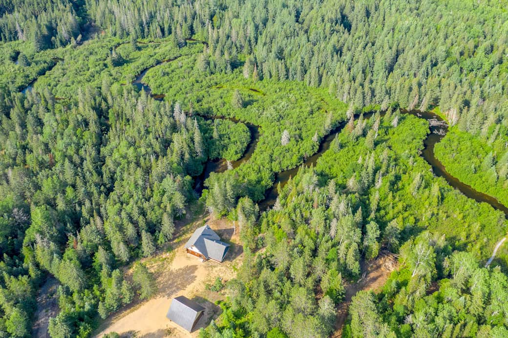 L'Anse de la rivière Sacacomie