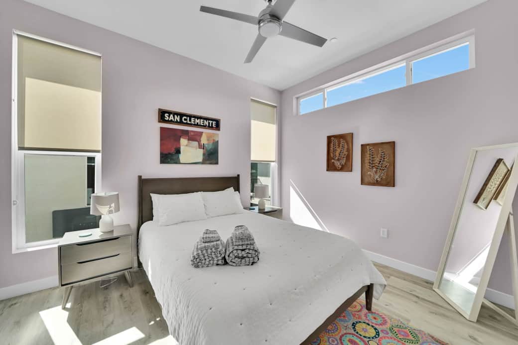 Queen bed