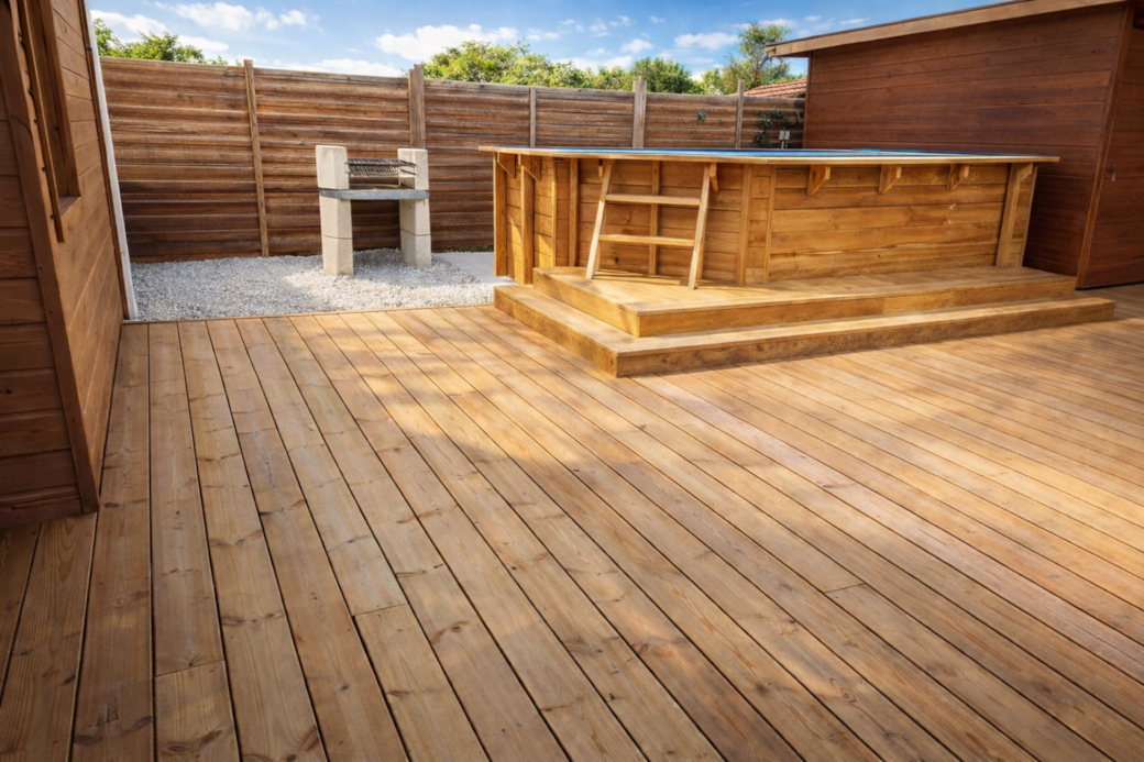 Maison de vacances avec piscine, au bord du lac de Lacanau Maison de vacances avec piscine, au bord du lac de Lacanau