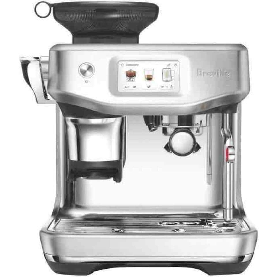 We splurged on a Breville Oracle Touch. A coffee machine that produces  Barista style quality coffees without all the fuss or mess. Enjoy