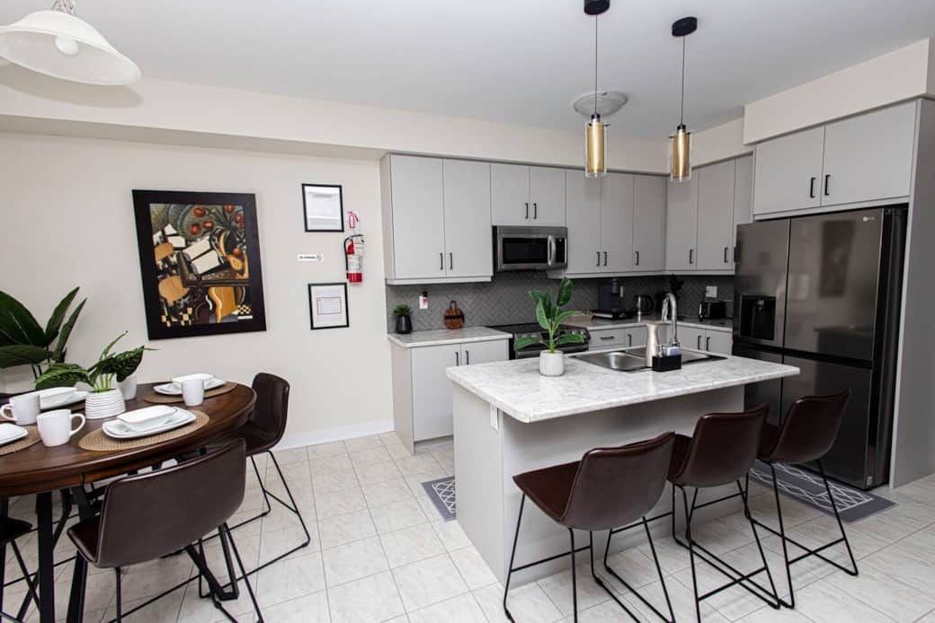 Open concept Kitchen