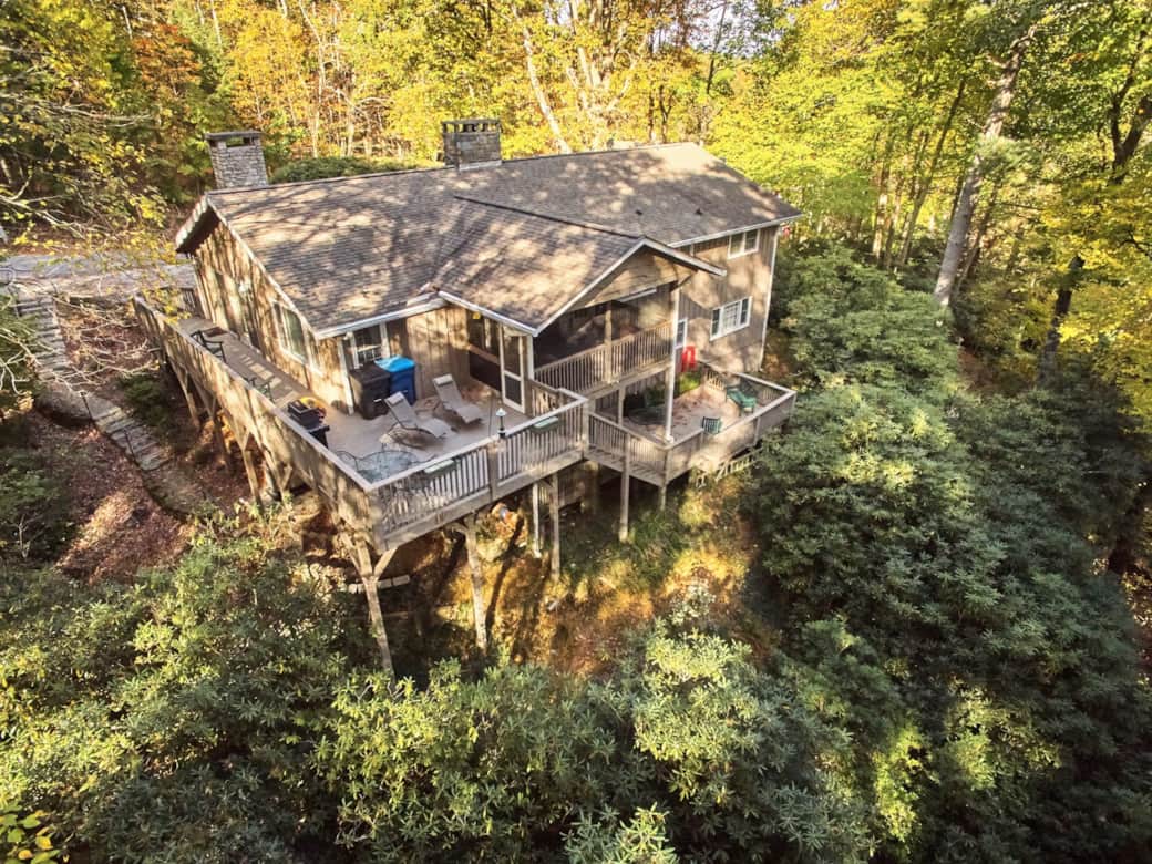 Back of House - Aerial Deck View