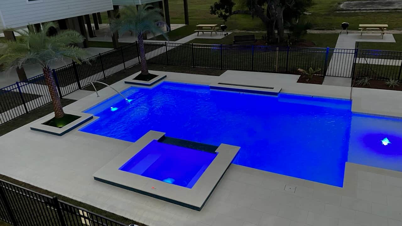 Pool view from 213