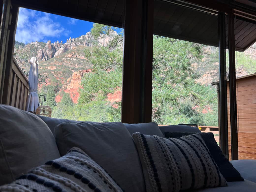 Living room view