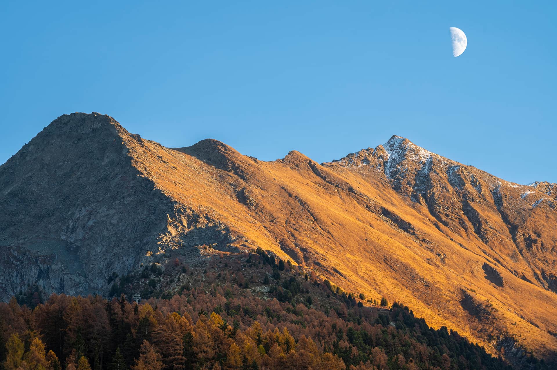 Angolo del bosco - esterno dall'ingresso al tramonto