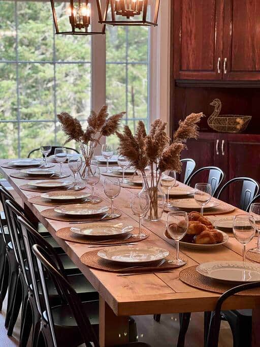 Big dining table Big dining table