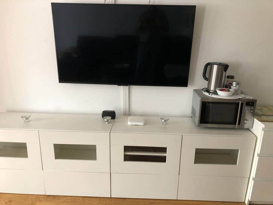 The smart TV and micro The smart TV and micro