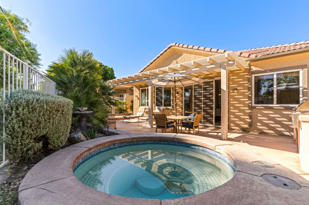 The outdoor area includes a sparkling pool where you can take a refreshing dip during the day or un The outdoor area includes a sparkling pool where you can take a refreshing dip during the day or un