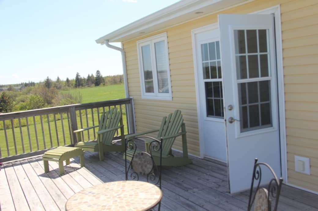 Upper deck off Master Bedroom