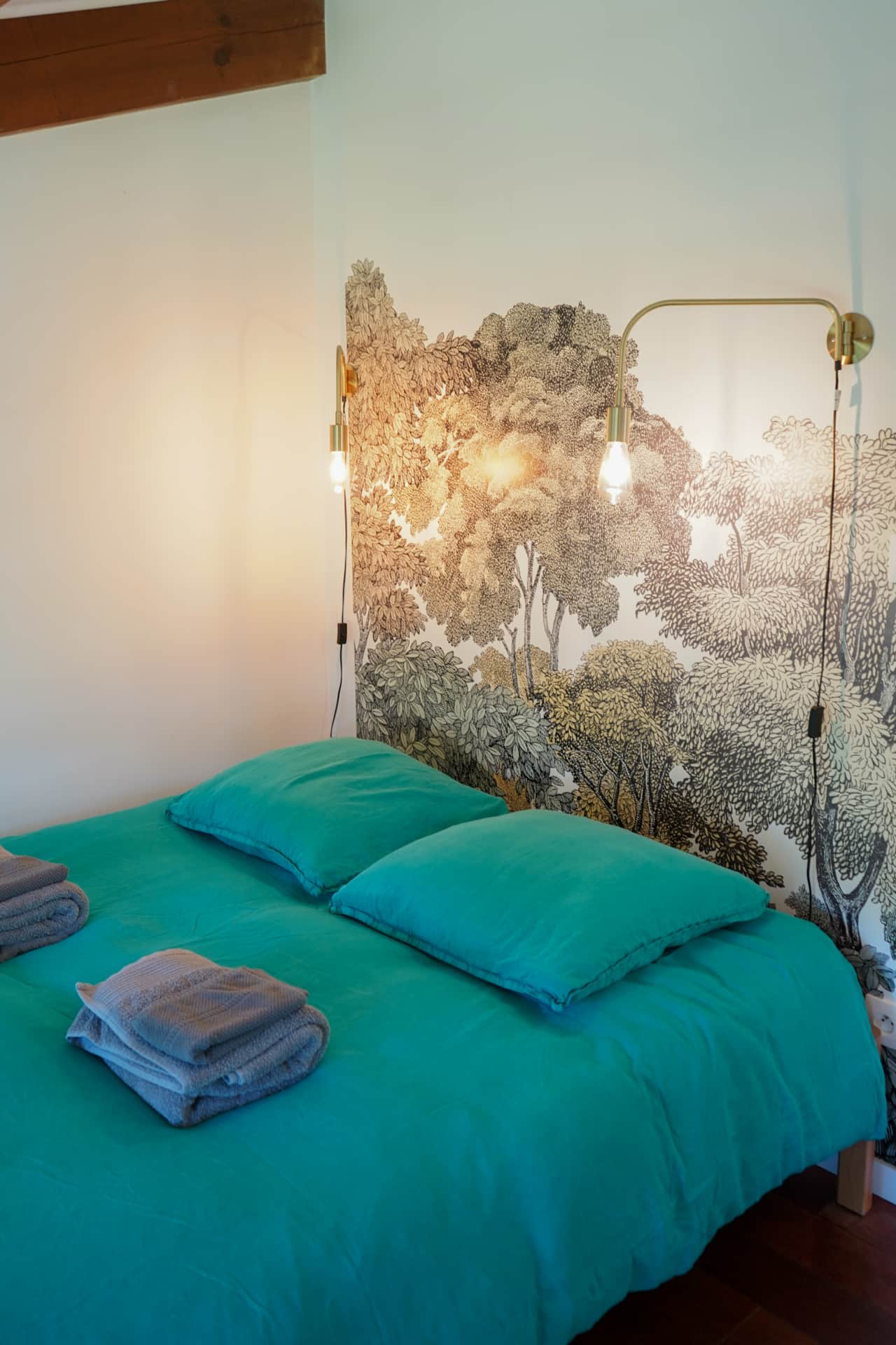 chambre fermée en mezzanine