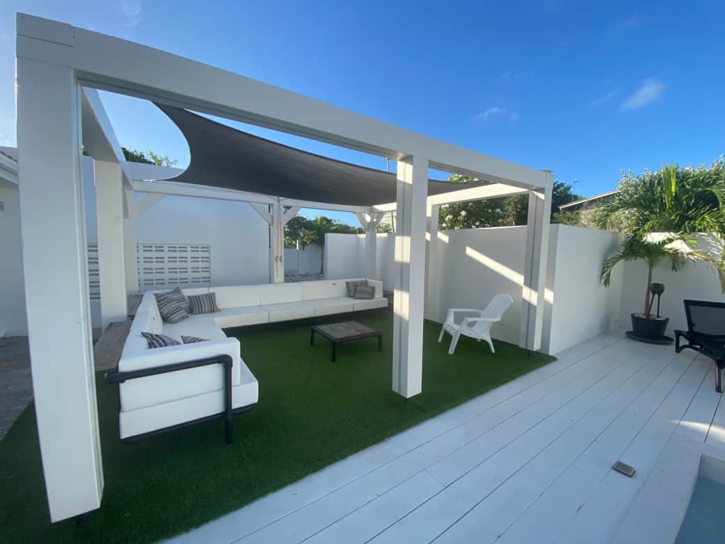 Pergola with couch 1 Pergola with couch 1