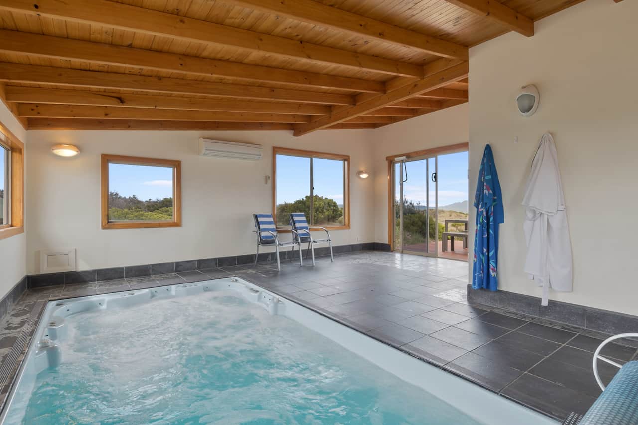Dip into the inviting pool